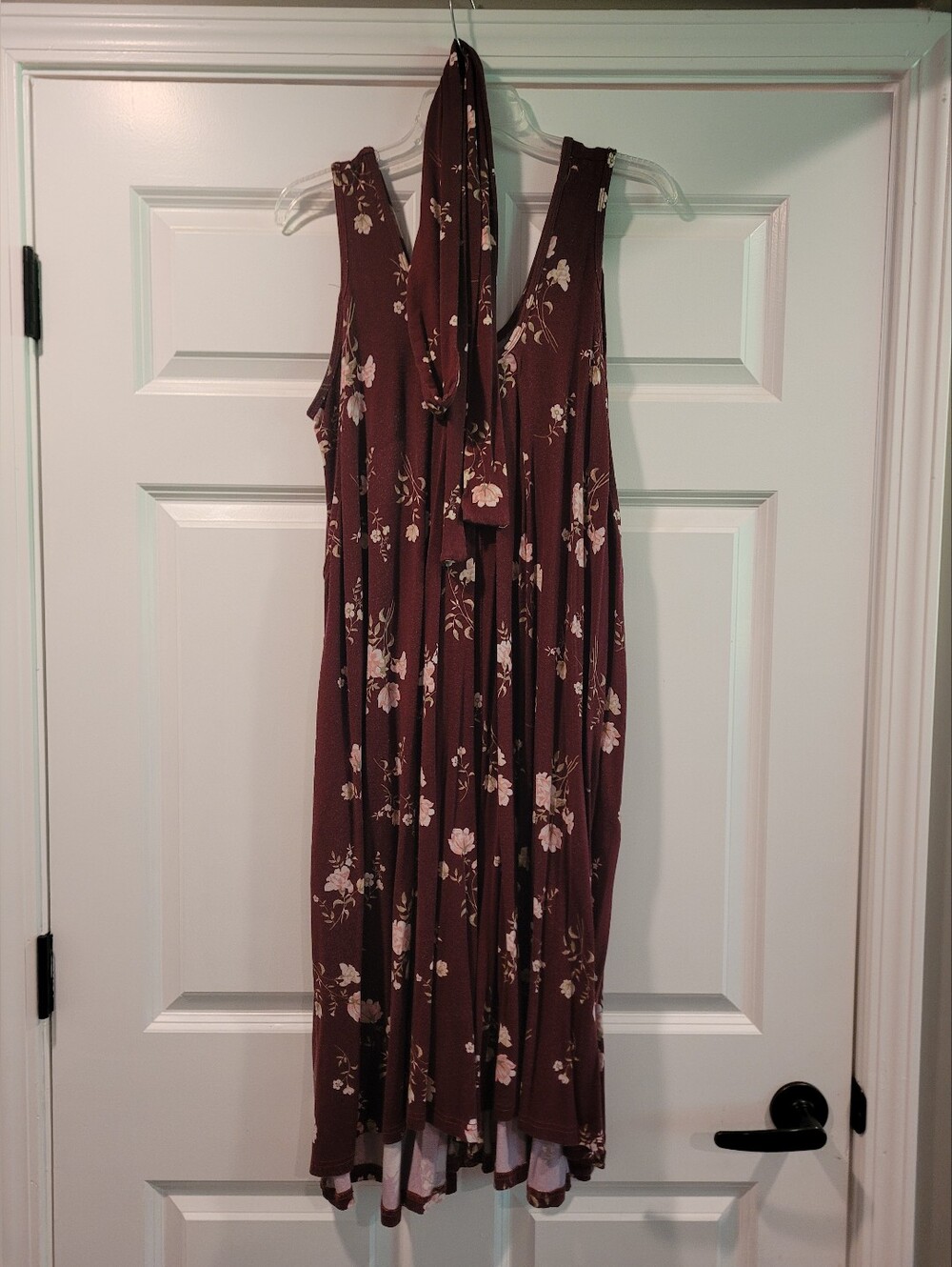 Latched Mama Maroon Romper